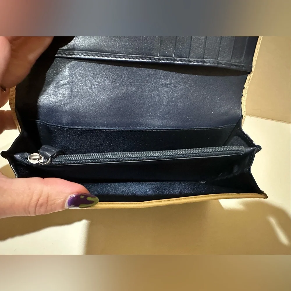 Christian Dior Trotter No 1 Blue Long Wallet